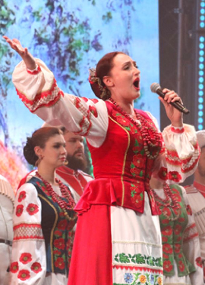 Мы - сыны Кубани славной, древнеруськи козакы!