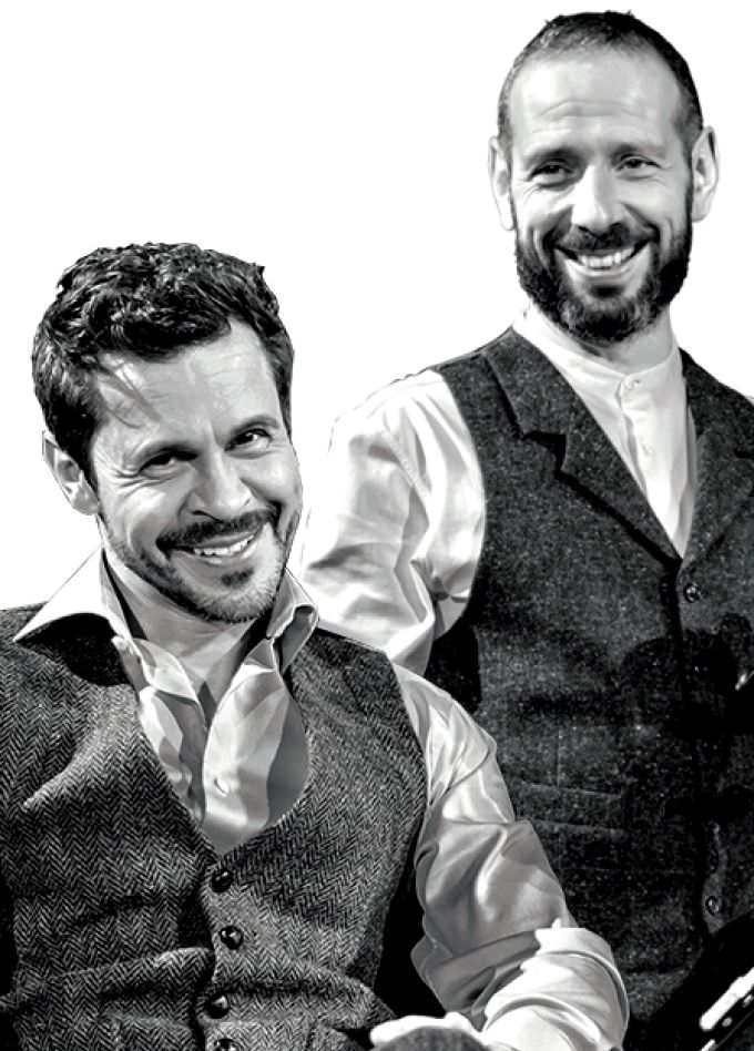 "Хулиган и классик". Павел Деревянко и Борис Андрианов